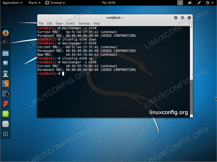 scan tool for mac address linux